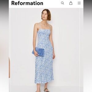 NWT Reformation Monnette Dress in Daisy Small